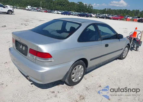 1999 Honda Civic Dx from USA, damaged, VIN 1HGEJ6228XL036436